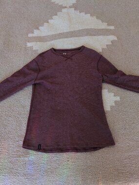 Duckworth Men's Polaris Crew L/S Wool Shirt (Small)